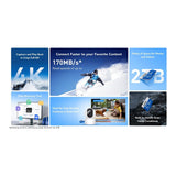 Lexar Blue Plus 512GB MicroSDXC UHS-I Memory Card LMSBLPL512G-BNANG