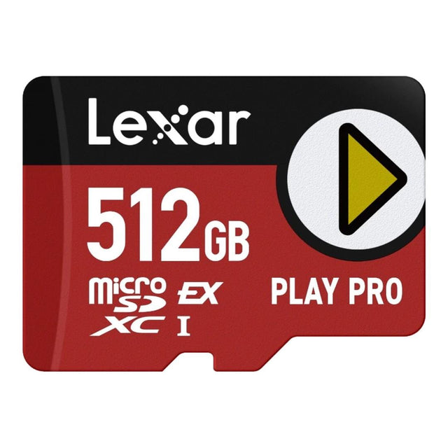 Lexar PLAY PRO 512GB Express MicroSDXC Memory Card LMSXPS0512G-BNNNG