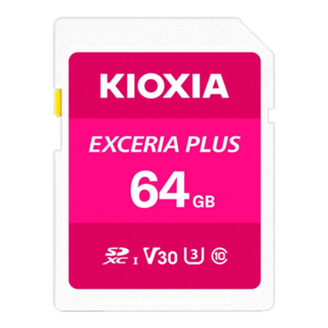 Kioxia N303 EXCERIA PLUS 64GB SD Memory Card LNPL1M064GG4