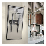 Lumi 37 to 75-inch Fixed Portrait Lockable Digital Signage TV Wall Mount LP42-64AF