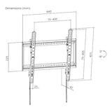 LUMI 32 to 75-inch Slim Tilt TV Wall Mount LP81-44T