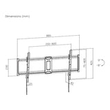 LUMI 43 to 95-inch Slim Tilt TV Wall Mount LP81-48T