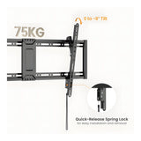 LUMI 43 to 95-inch Slim Tilt TV Wall Mount LP81-48T