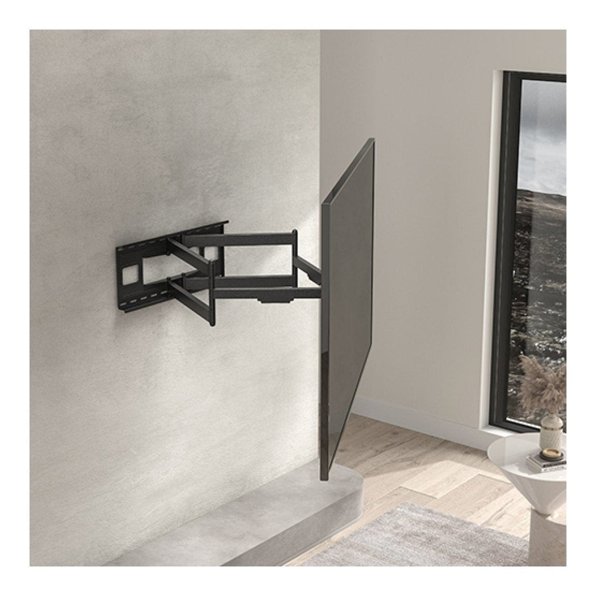 LinkQnet 43 to 90-inch Heavy-Duty Full-Motion TV Wall Mount LPA49-486XLD