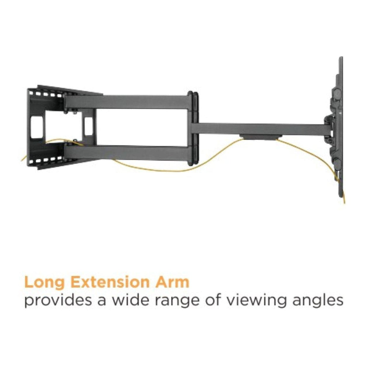 LinkQnet 43 to 90-inch Heavy-Duty Full-Motion TV Wall Mount LPA49-486XLD