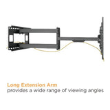 LinkQnet 43 to 90-inch Heavy-Duty Full-Motion TV Wall Mount LPA49-486XLD