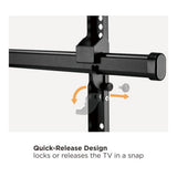 LinkQnet 43 to 90-inch Heavy-Duty Full-Motion TV Wall Mount LPA49-486XLD