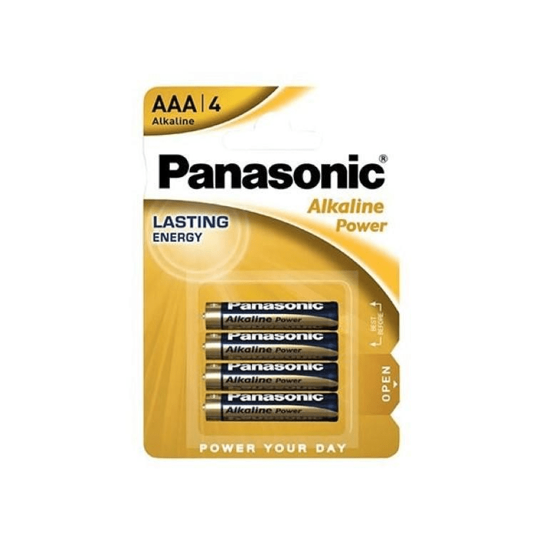 Panasonic Alkaline AAA Battery 4-pack LR03APB/4BP