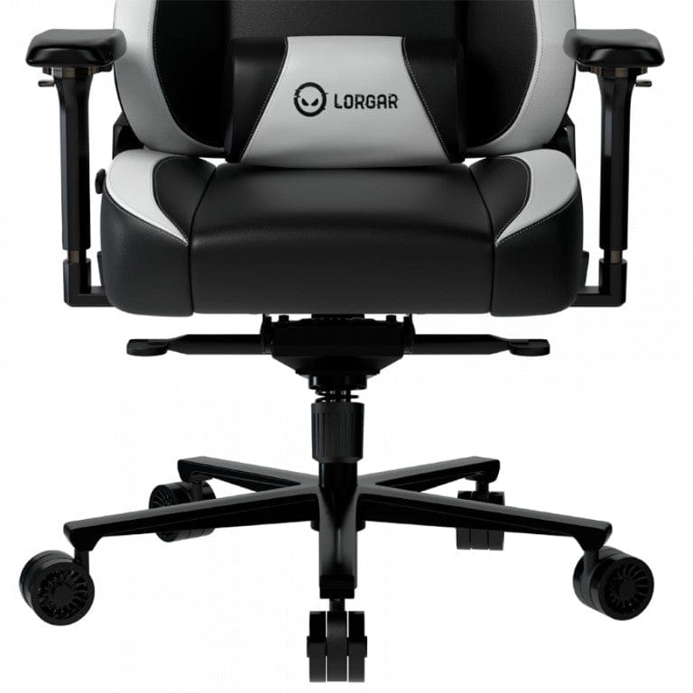 Lorgar Base 311 Eco-leather Gaming Chair Black White LRG-CHR311BW