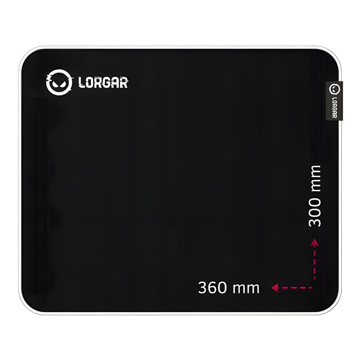 Lorgar Legacer 753 Gaming Mouse Pad Black and Purple LRG-CMP753
