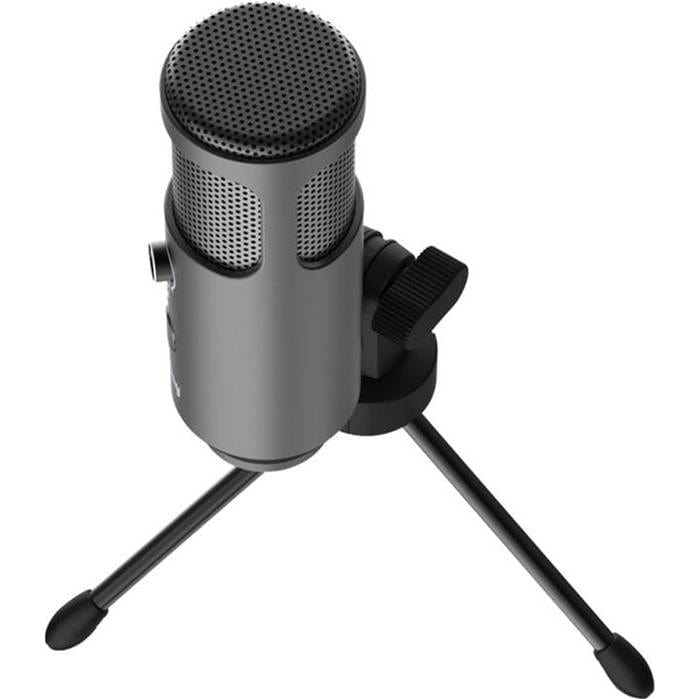 Lorgar Voicer 521 USB Condenser Gaming Microphone with Tripod Stand Black LRG-CMT521