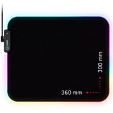 Lorgar Steller 913 RGB Gaming Mouse Pad Black LRG-GMP913