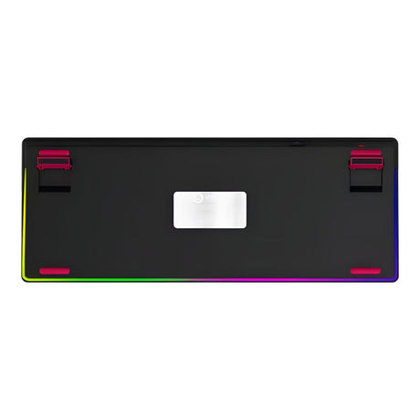 Lorgar KBP70TKLW Wireless TKL Mechanical Gaming Keyboard Pro Black and Red LRG-KBP70TKLW-BK-US