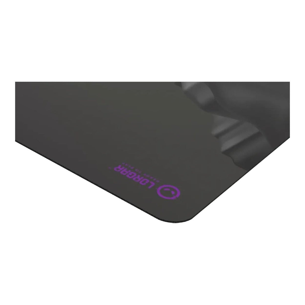 Lorgar MPA15XL Waterproof Polyester Gaming Mouse Pad Black and Purple LRG-MPA15XL