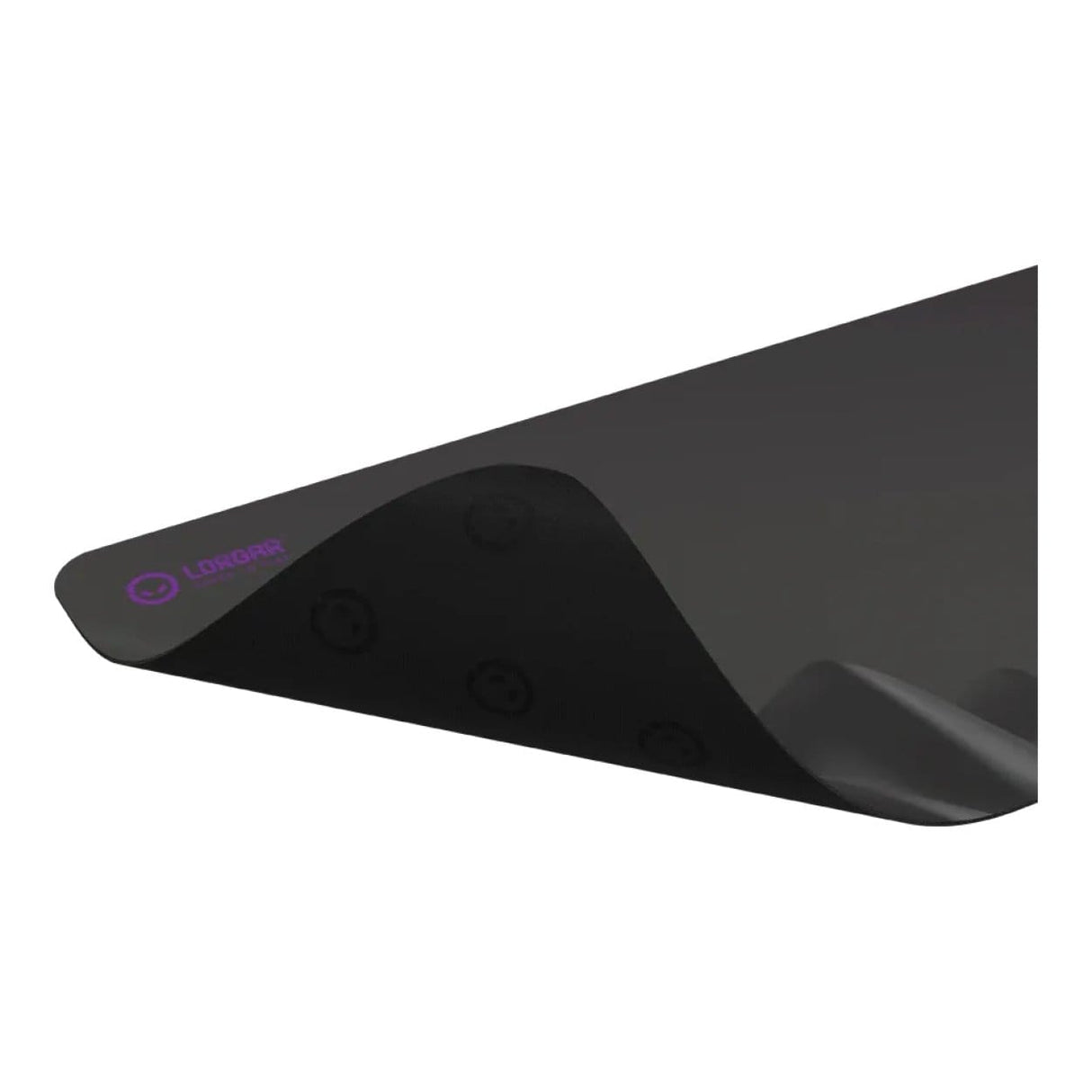 Lorgar MPA15XL Waterproof Polyester Gaming Mouse Pad Black and Purple LRG-MPA15XL