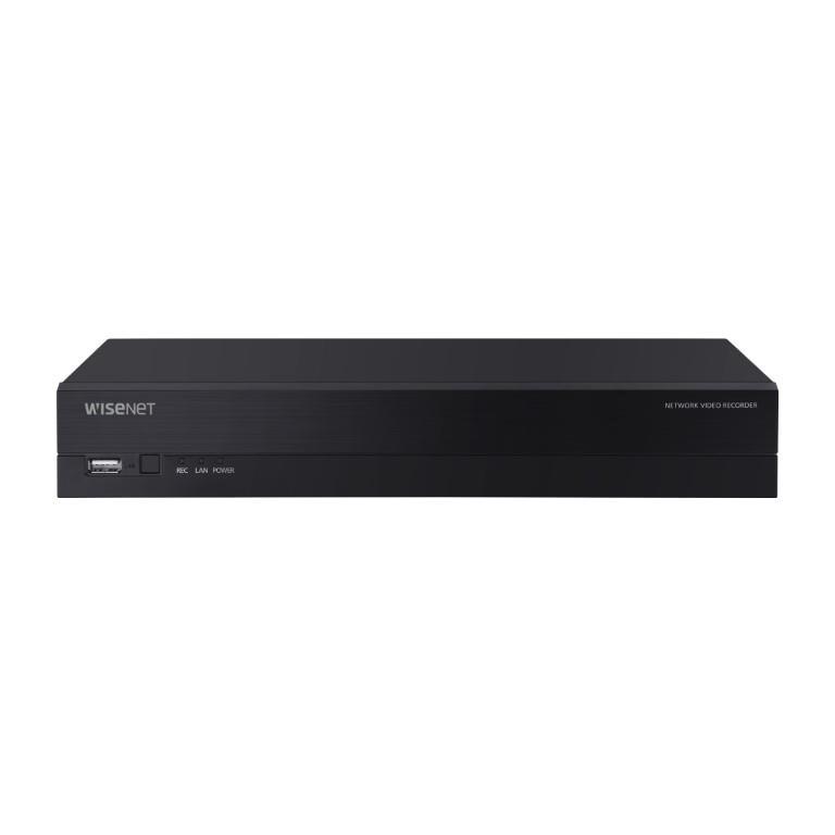 Hanwha Wisenet 4-ch 5MP NVR with 4-port PoE LRN-410S