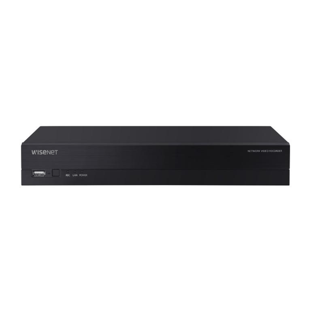Hanwha Wisenet 4-ch 5MP NVR with 4-port PoE LRN-410S