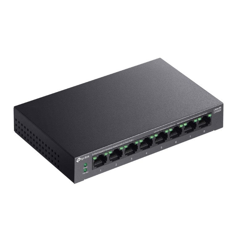 TP-Link LiteWave LS108GP 8-port PoE+ Gigabit Unmanaged Switch