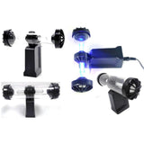 UniQue Transparent Tube Blue LED Stereo Speaker LS159-BK