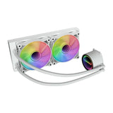 Raidmax Infinita 240mm ARGB Liquid CPU Cooler - White LS240WT ARGB