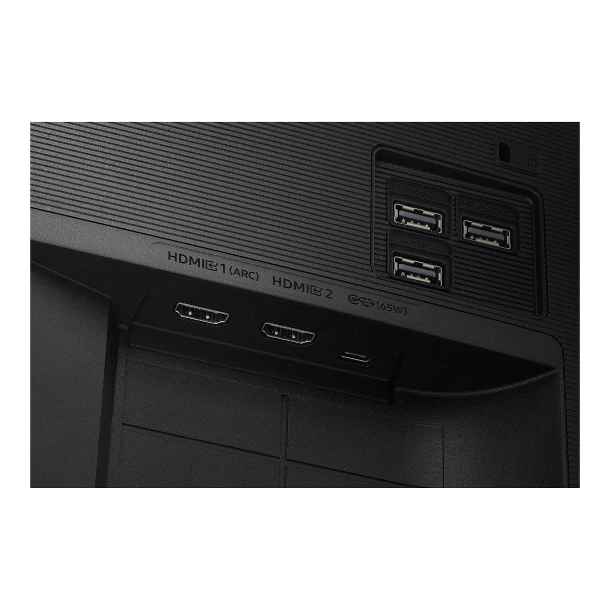 Samsung smart monitor m7 m70f 32 priključki hdmi usb-c in usb-a