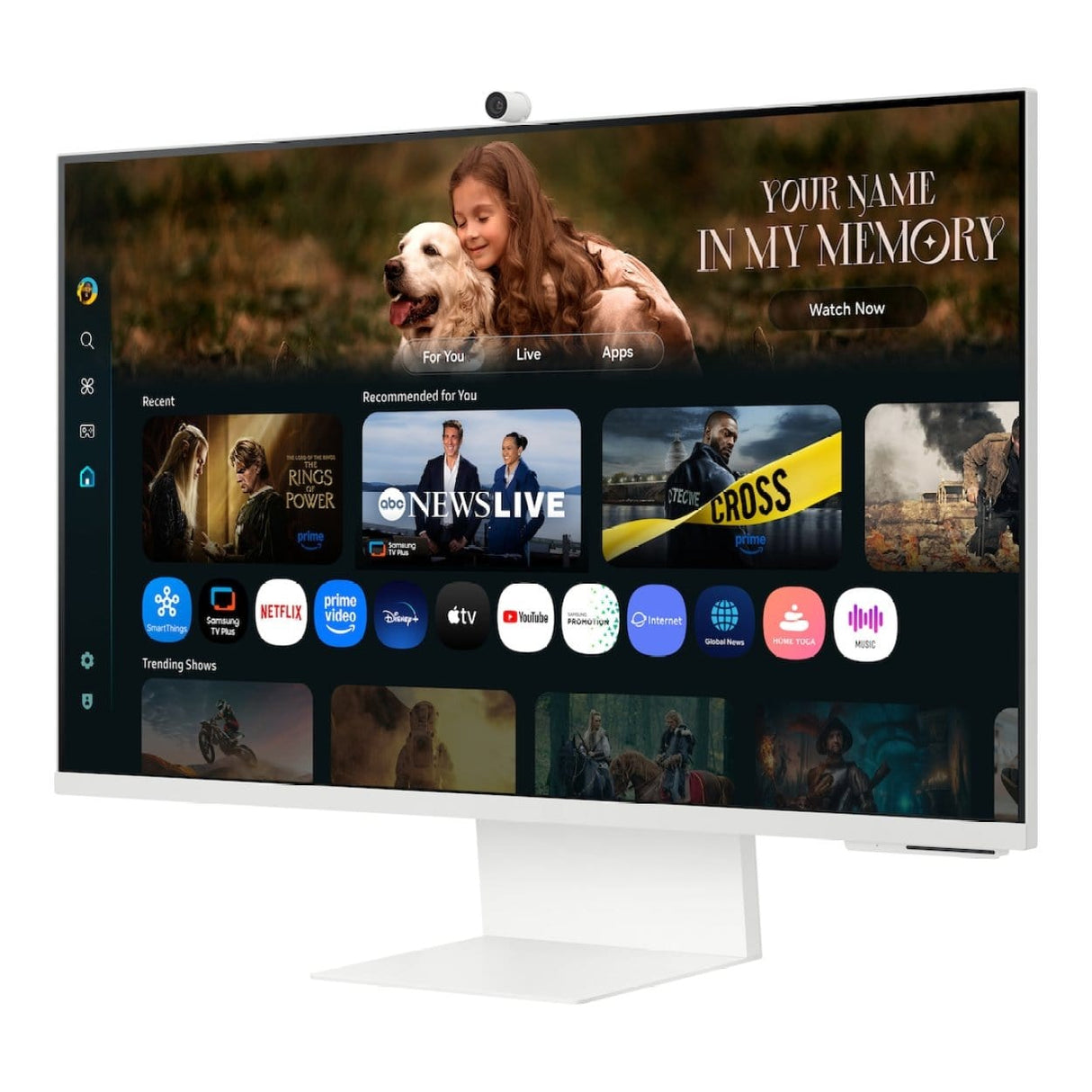 Samsung M8 M80F 32-inch 3840 x 2160p 4K UHD 16:9 60Hz 4ms LED VA AI Smart Monitor LS32FM801UAXXA