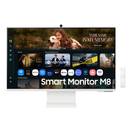 Samsung M8 M80F 32-inch 3840 x 2160p 4K UHD 16:9 60Hz 4ms LED VA AI Smart Monitor LS32FM801UAXXA
