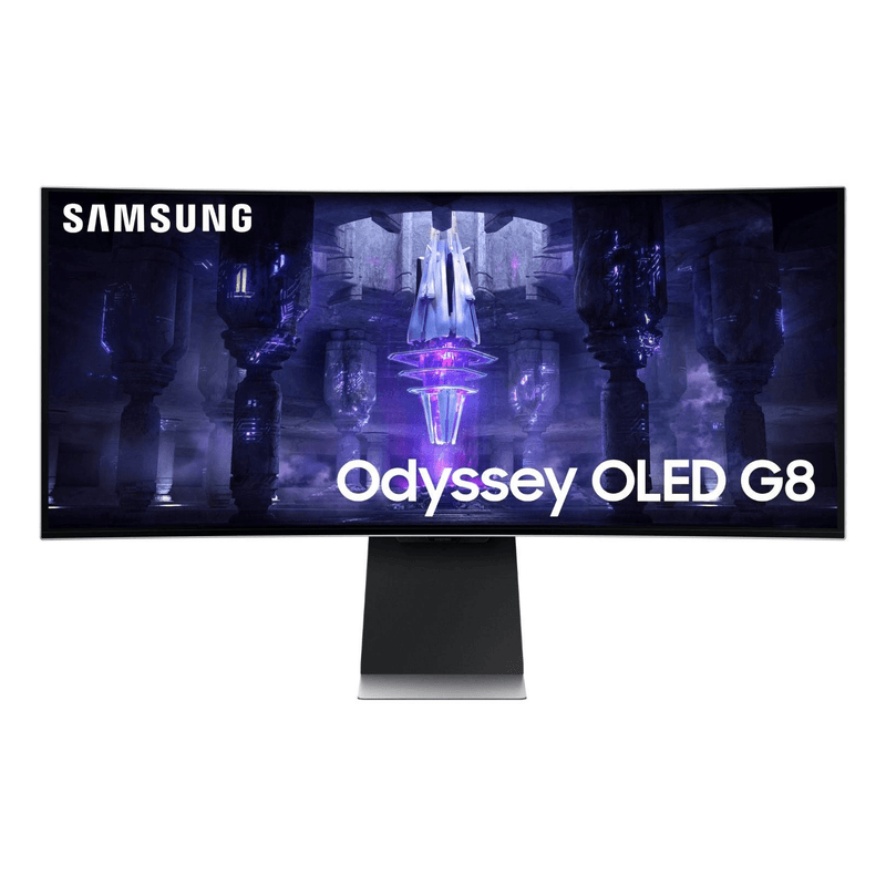 Samsung Odyssey OLED G8 34-inch 3440 x 1440p UWQHD 21:9 175Hz 0.03ms OLED Curved Monitor LS34BG850SUXEN
