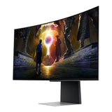 Samsung Odyssey G8 G85SD 34-inch 3440 x 1440p UWQHD 21:9 175Hz 0.03ms OLED Curved Monitor LS34DG852SAXXA