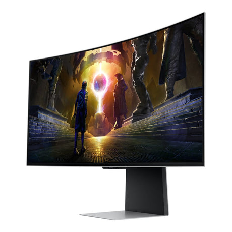 Samsung Odyssey G8 G85SD 34-inch 3440 x 1440p UWQHD 21:9 175Hz 0.03ms OLED Curved Monitor LS34DG852SAXXA