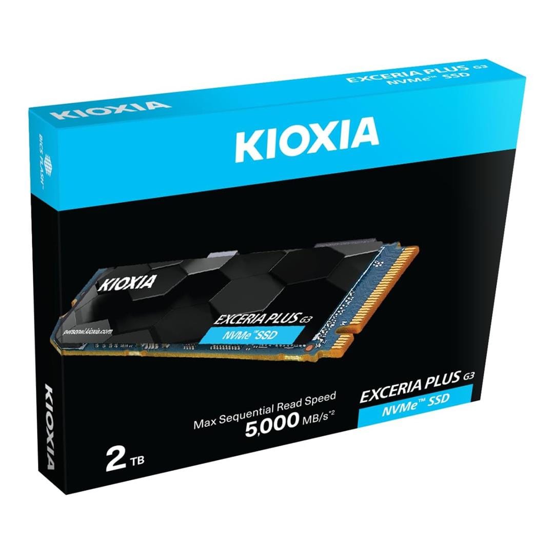 キオクシア M.2 2280 SSD 2TB PCIe Gen 5.0×4 KI Kioxia EXCERIA PLUS G3 M.2 2TB PCIe 4.0 NVMe Internal SSD