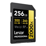 Lexar 2000x SD Professional 256GB SDXC Memory Card LSD2000256G-BNNNG