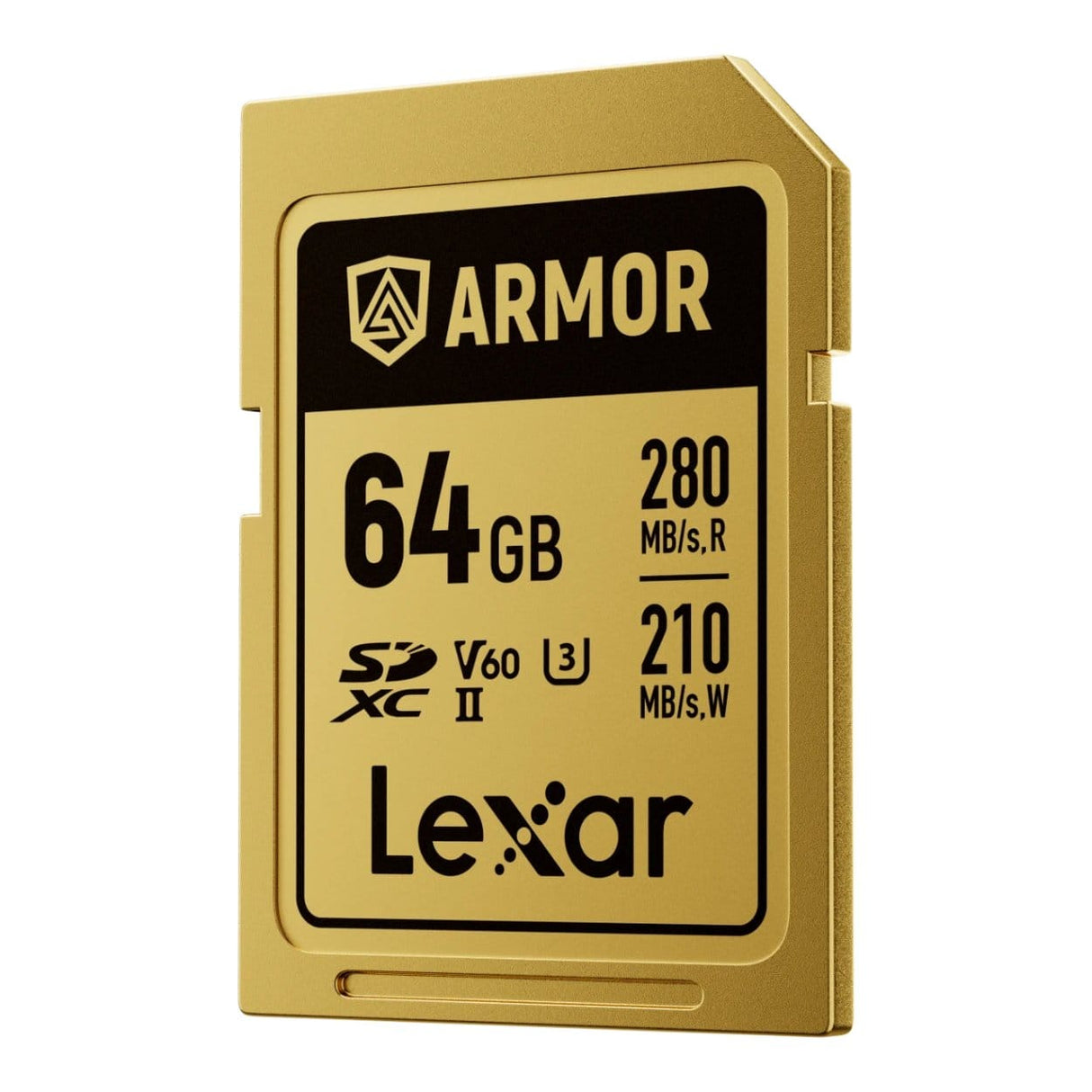 Lexar ARMOR GOLD 64GB SDXC Memory Card LSDAMGL064G-RNNNG