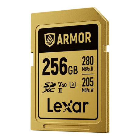 Lexar ARMOR GOLD 256GB SDXC Memory Card LSDAMGL256G-RNNNG