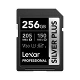 Lexar Professional SILVER PLUS 256GB SDXC Memory Card LSDSIPL256G-BNNNG
