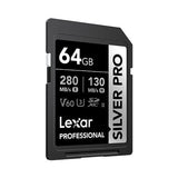Lexar Professional SILVER PRO 64GB SDXC Memory Card LSDSIPR064G-BNNNG