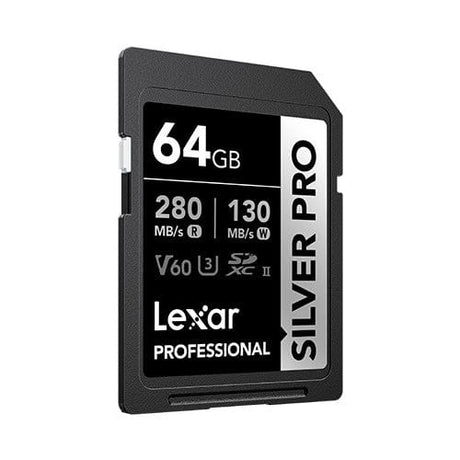 Lexar Professional SILVER PRO 64GB SDXC Memory Card LSDSIPR064G-BNNNG