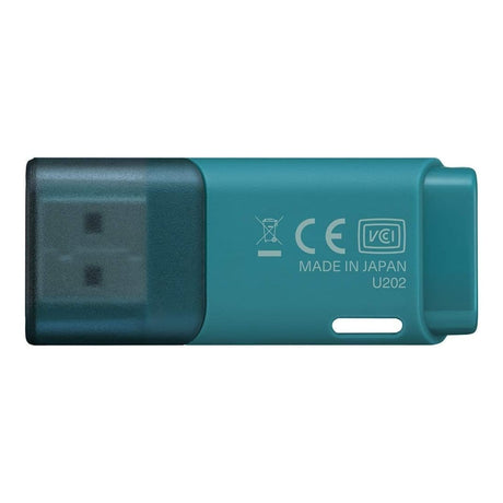 Kioxia TransMemory U202 USB Flash Drive 32GB USB Type-A 2.0 - Blue LU202L032GG4