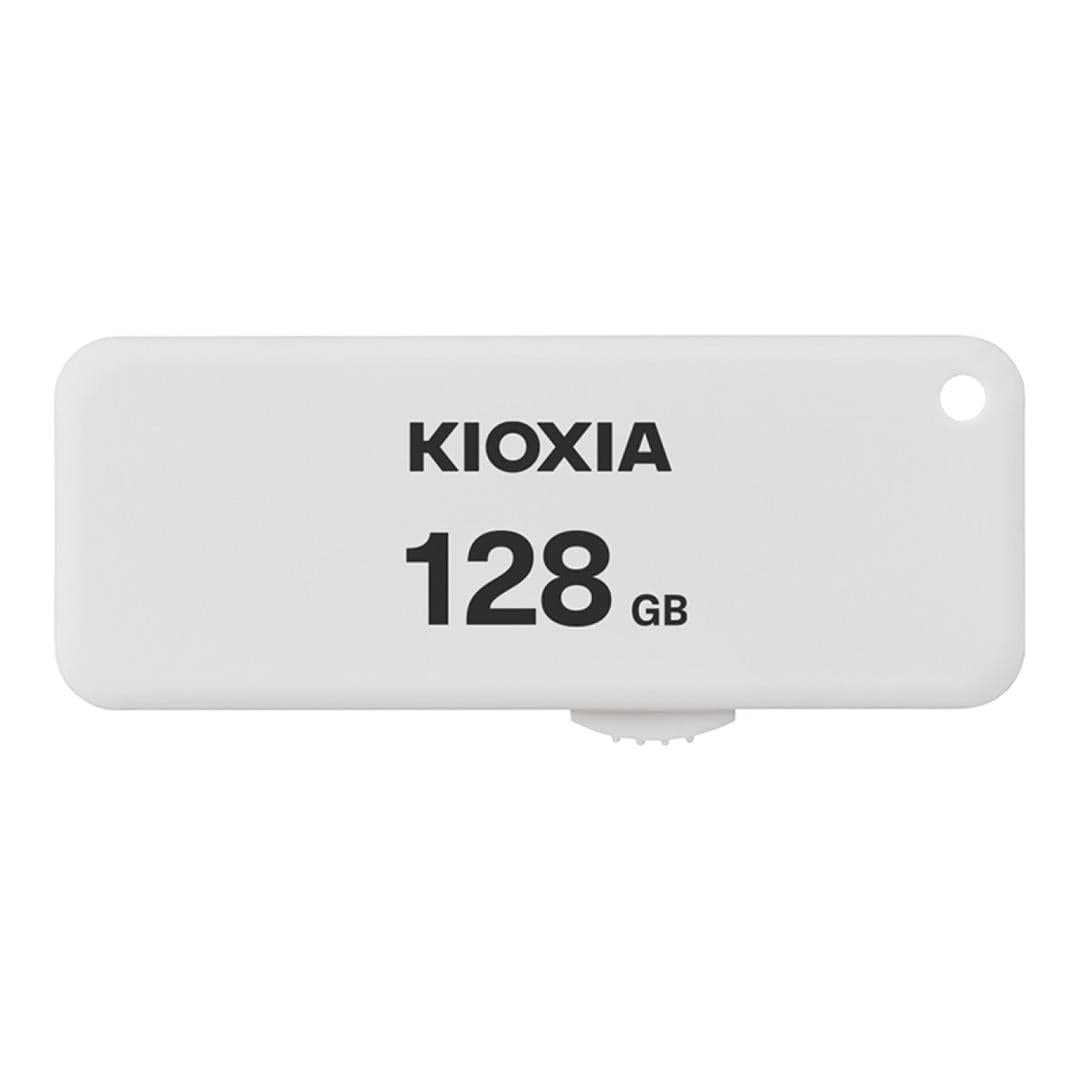 Kioxia U203 TransMemory 128GB Type-A USB Flash Drive White LU203W128GG4