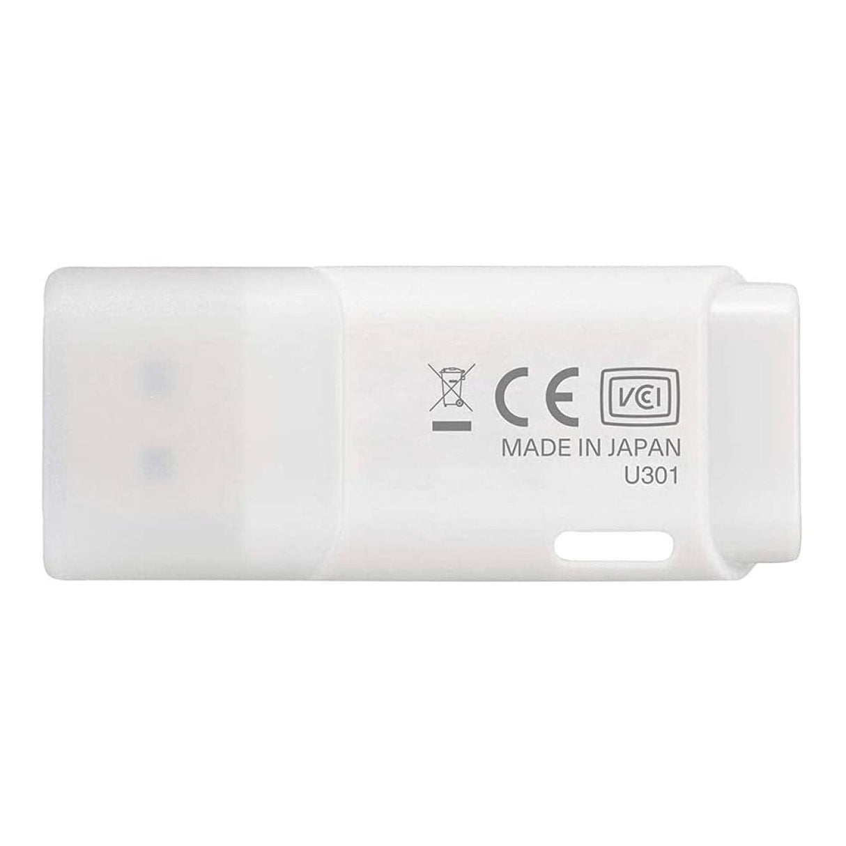 Kioxia U301 TransMemory 32GB Type-A USB Flash Drive White LU301W032GG4