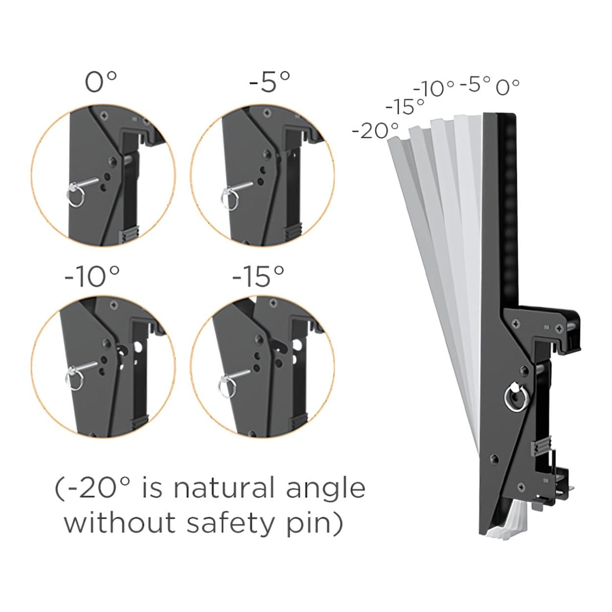 Lumi 45-55-inch Dual Screen Menu Board Wall Mount LVW10-246T