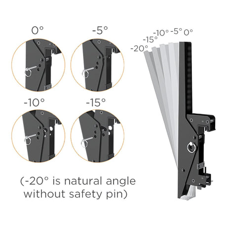 Lumi 45-55-inch Dual Screen Menu Board Wall Mount LVW10-246T