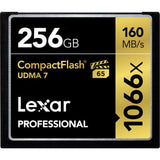 Lexar 256GB Professional 1066x CompactFlash Memory Card LXCF1066P256