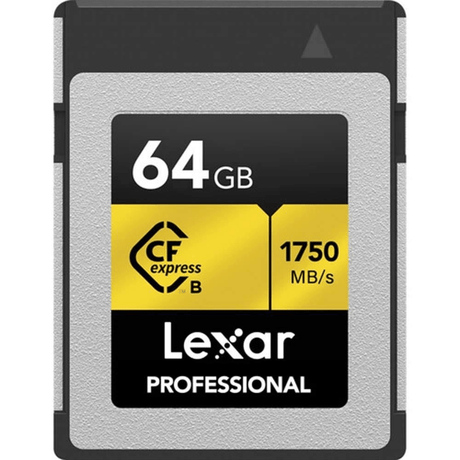 Lexar Professional CF Express 64GB Type-B Memory Card LXCFX10-64