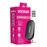 Kioxia Exceria Plus G2 500GB USB-C Black External SSD LXD20K500GG8