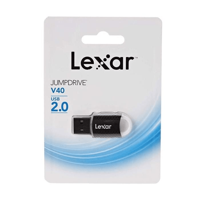 Lexar JumpDrive V40 16GB USB 2.0 Flash Drive LXJDV4016
