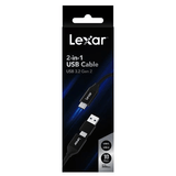 Lexar 2-in-1 Type-C USB 3.2 Gen 2 Cable LXPA100C
