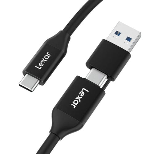 Lexar 2-in-1 Type-C USB 3.2 Gen 2 Cable LXPA100C