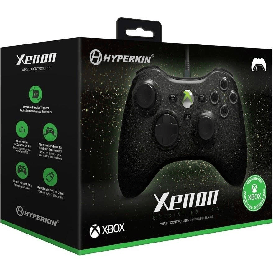 Hyperkin Xenon Wired Xbox Controller - Cosmic Night M01368-CN