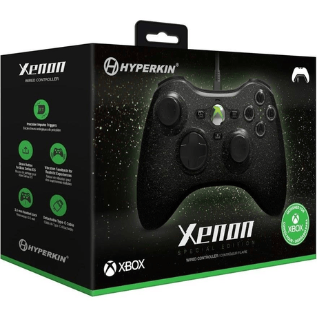 Hyperkin Xenon Wired Xbox Controller - Cosmic Night M01368-CN